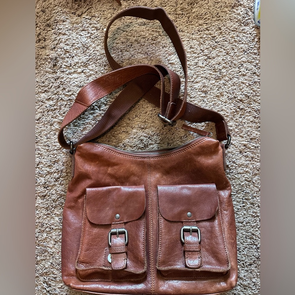 Spikes & Sparrow leather handbag